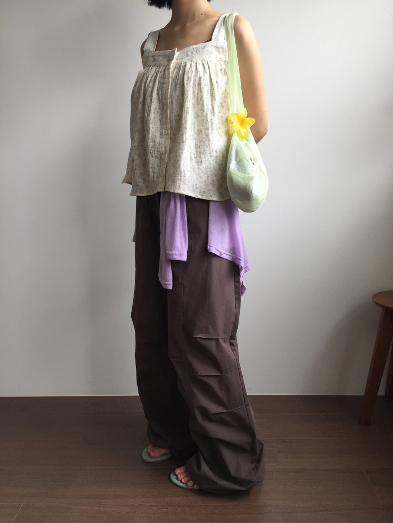 Depe Floral Button Blouse (2color)
