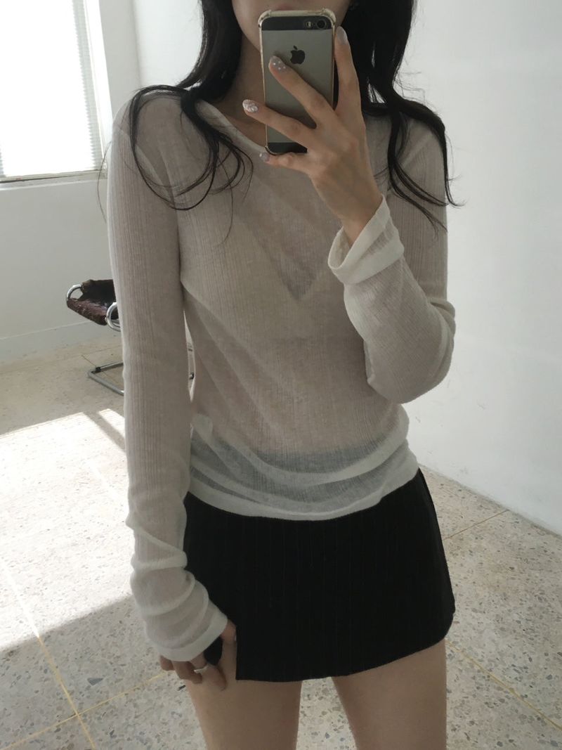 Stripe Skirt Pants