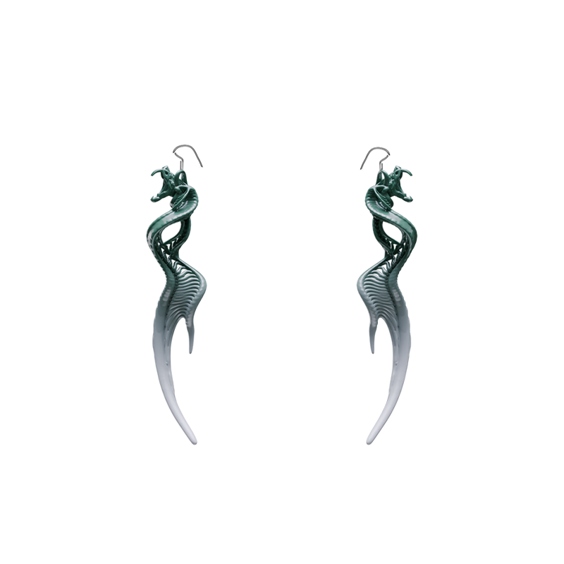 Kmeric（ ケメリック）の「バイトオブビクトリア 3Dプリント耳飾り ピアス（アクセサリー）」