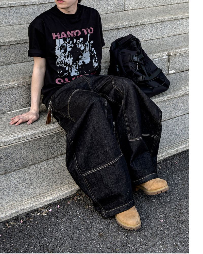Denak Double Knee Carpenter Denim Pants