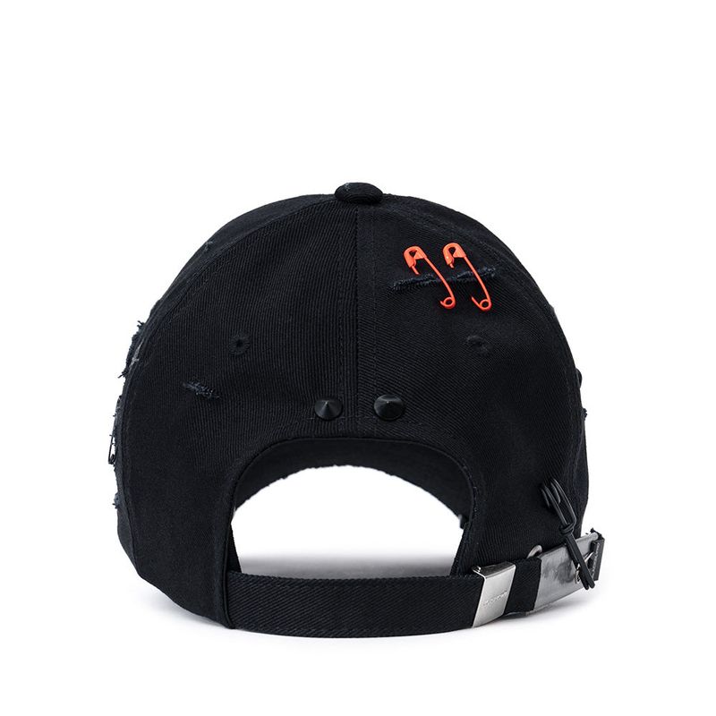 BBD No Sympathy Hidden Patch Graffiti Logo Cap (Black)
