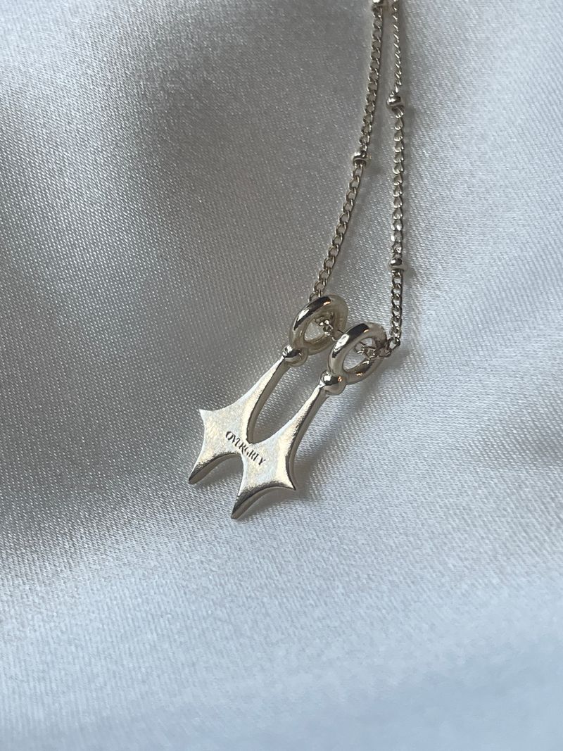 Double stars Necklace - Gold