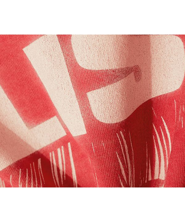 OC Bliss AQ Washed Tee (Red)