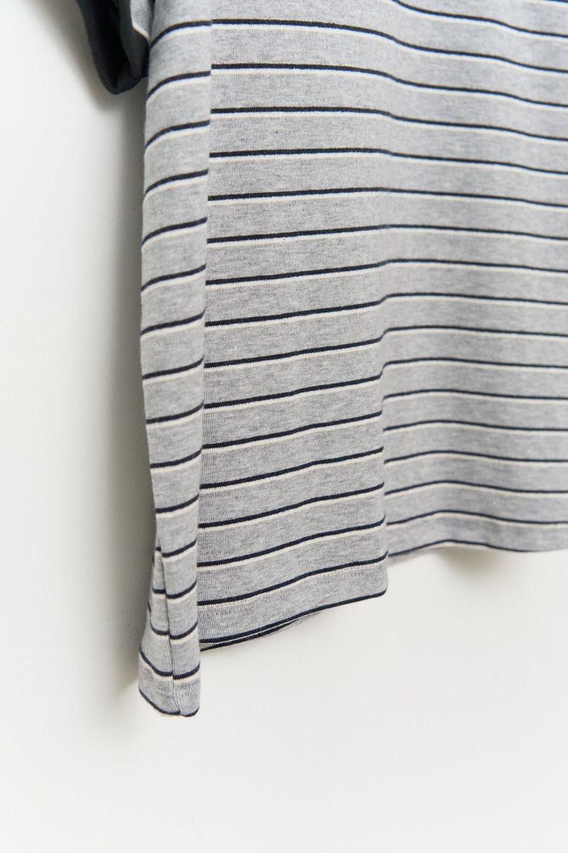 (W) Pesto Striped Top