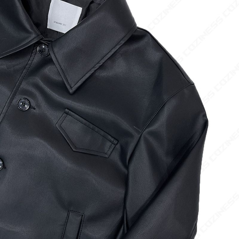 FL Youth Cropped Leather Jacket (2 colors)