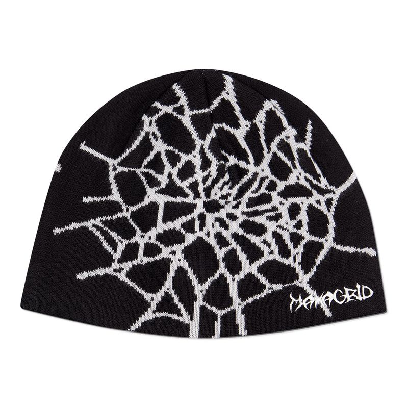 mahagrid（マハグリッド）の「SPIDER WEB SHORT BEANIE（Hats）」