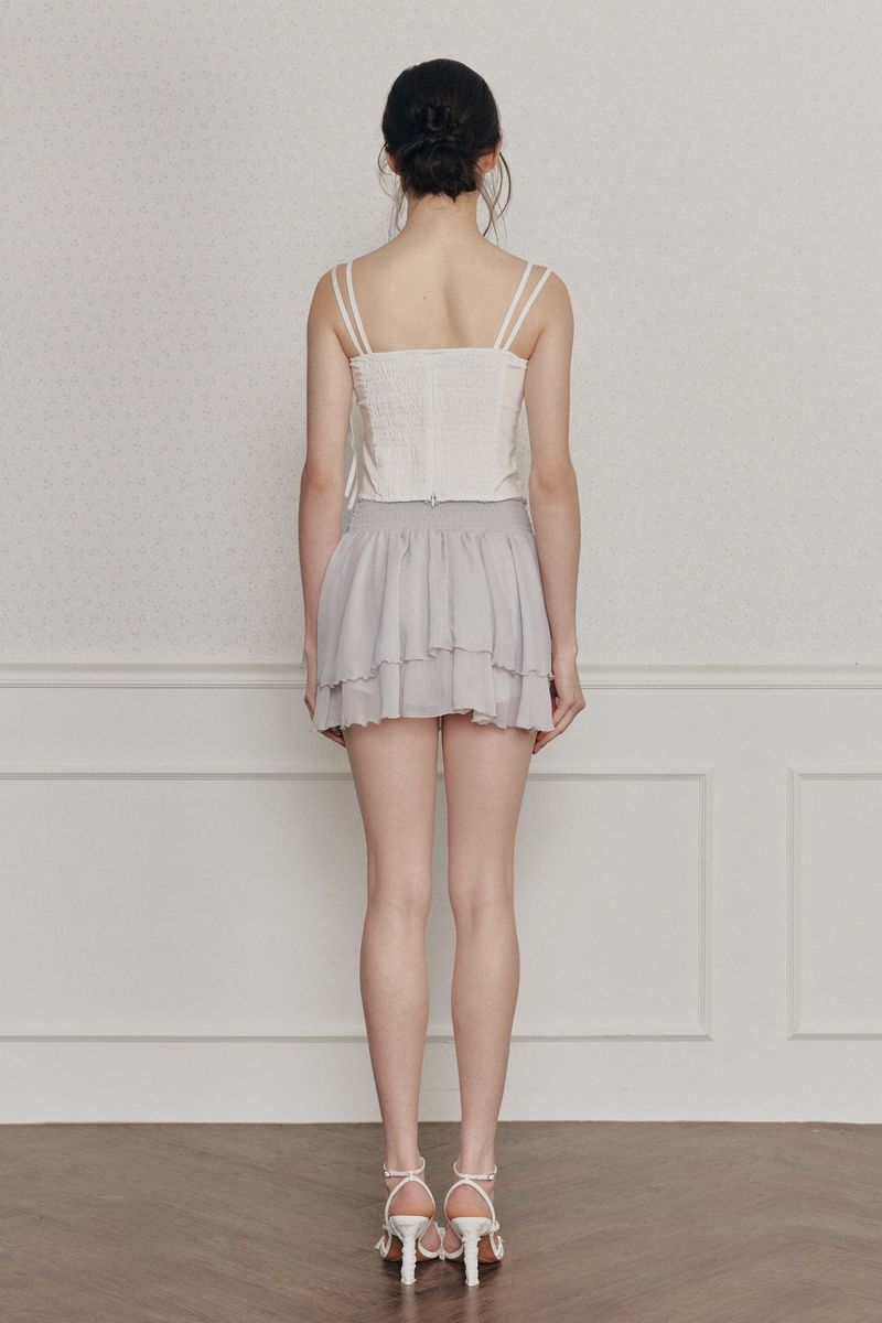 HEART RIBBON TOP (SS ver.) ivory
