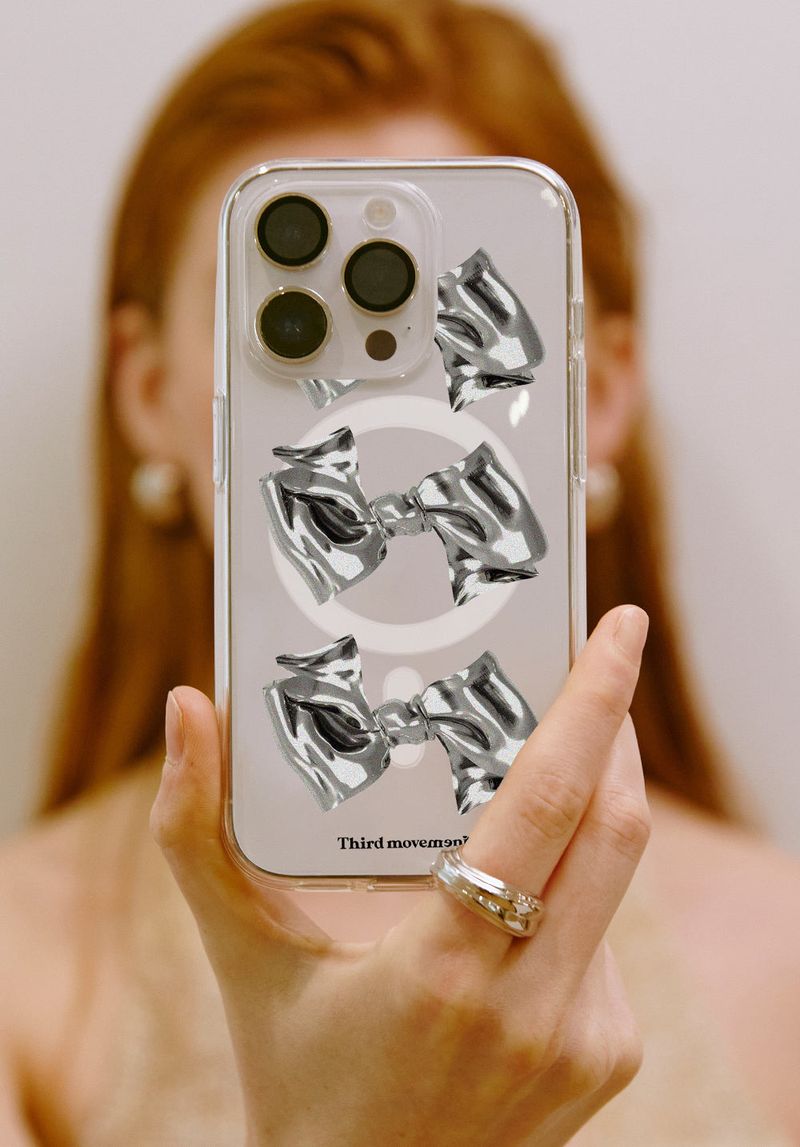 Pleated Ribbon Phone Case Magsafe