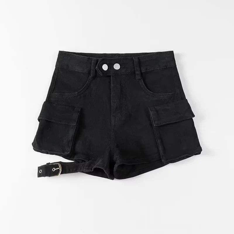 Cargo Belted Shorts 232292336