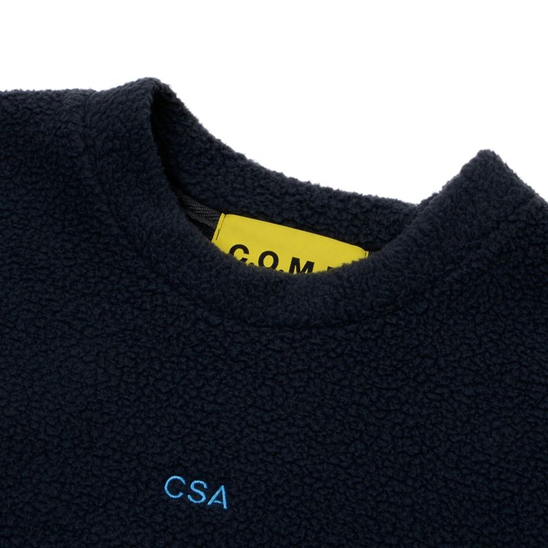 アームアーマーフリースプルオーバー[UNISEX] Arm-Warmer Fleece Pullover (Grey)