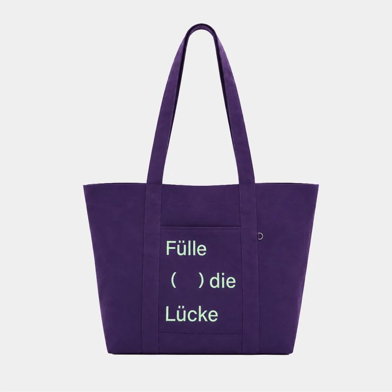 Blank Canvas Bag (purple)