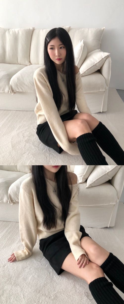 Soft off knit (4color)