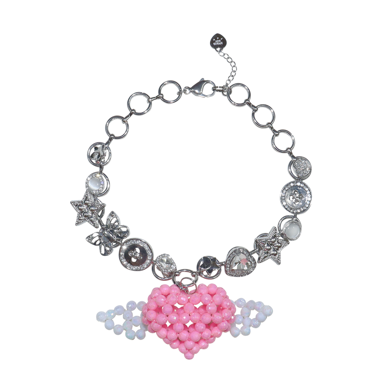 hurjaboyacc（ホジャボーイアクセ）の「Heart angel necklace（Accessories）」