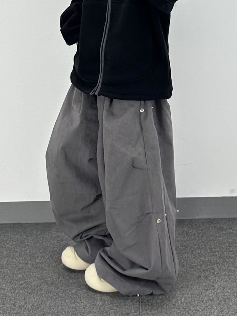 peach big balloon pants