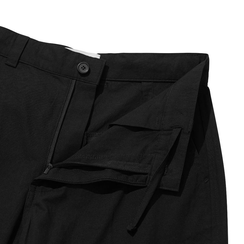 STRING CARGO PANTS [BLACK]