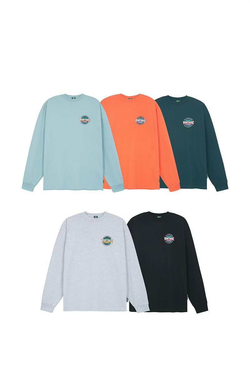 VENTIQUE Authentic long T 5color