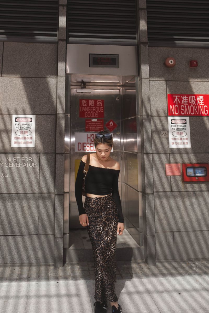 Milano Leopard Maxi Skirt