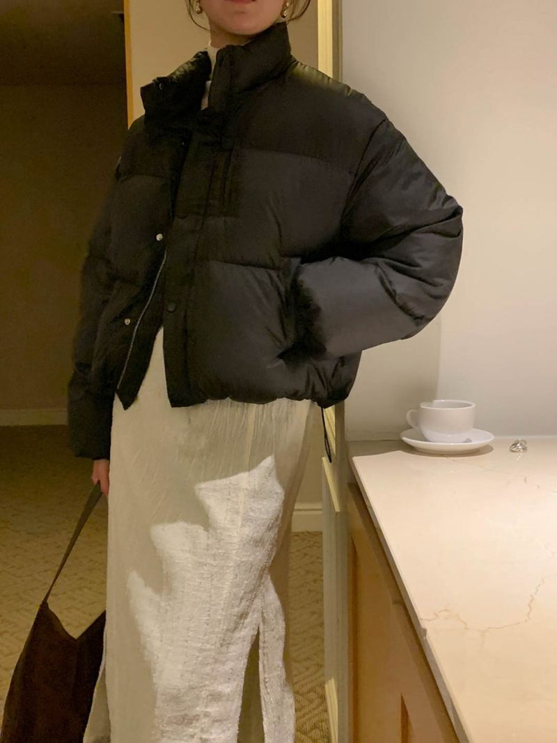 Monbe Duck Down Short Padded Jacket