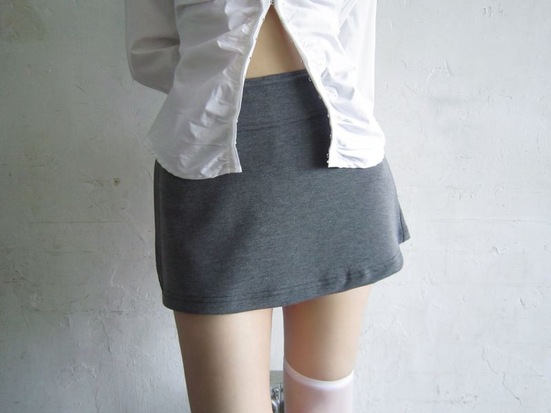 Mini skirt pants