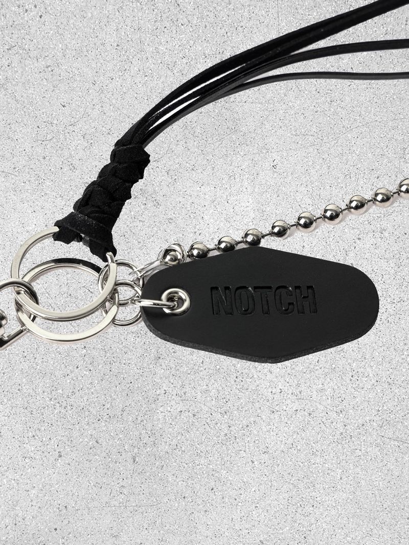 NC notch weaving keyring