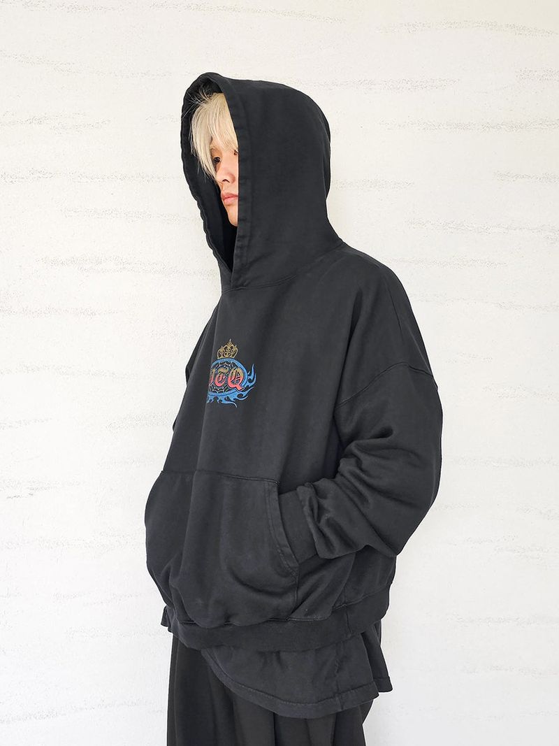 VENTIQUE Pigment Sword King hoodie 2colors
