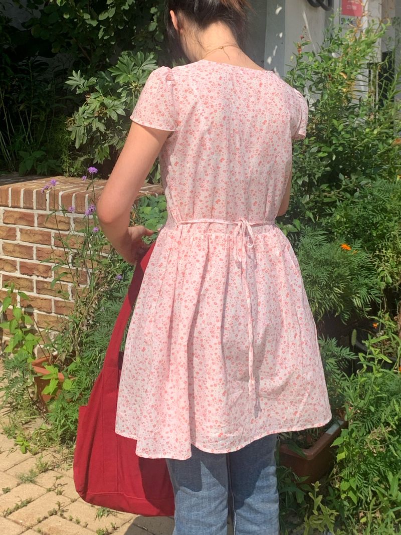  [made by fling] picnic flower mini one-piece