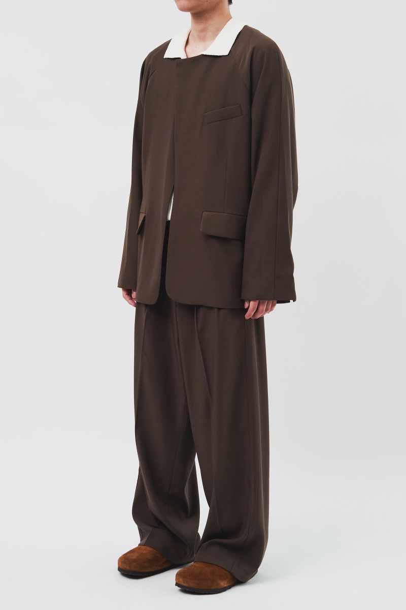 Oriental Rope Wide Trousers (2color)