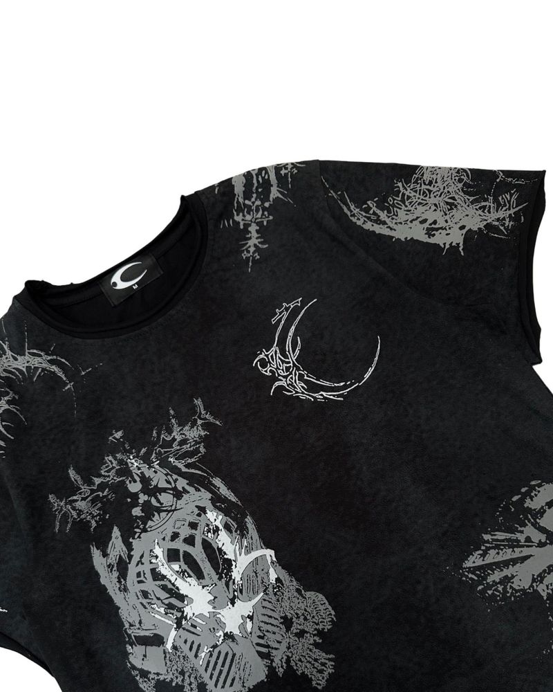 "ØNYX WAXED T SHIRT"