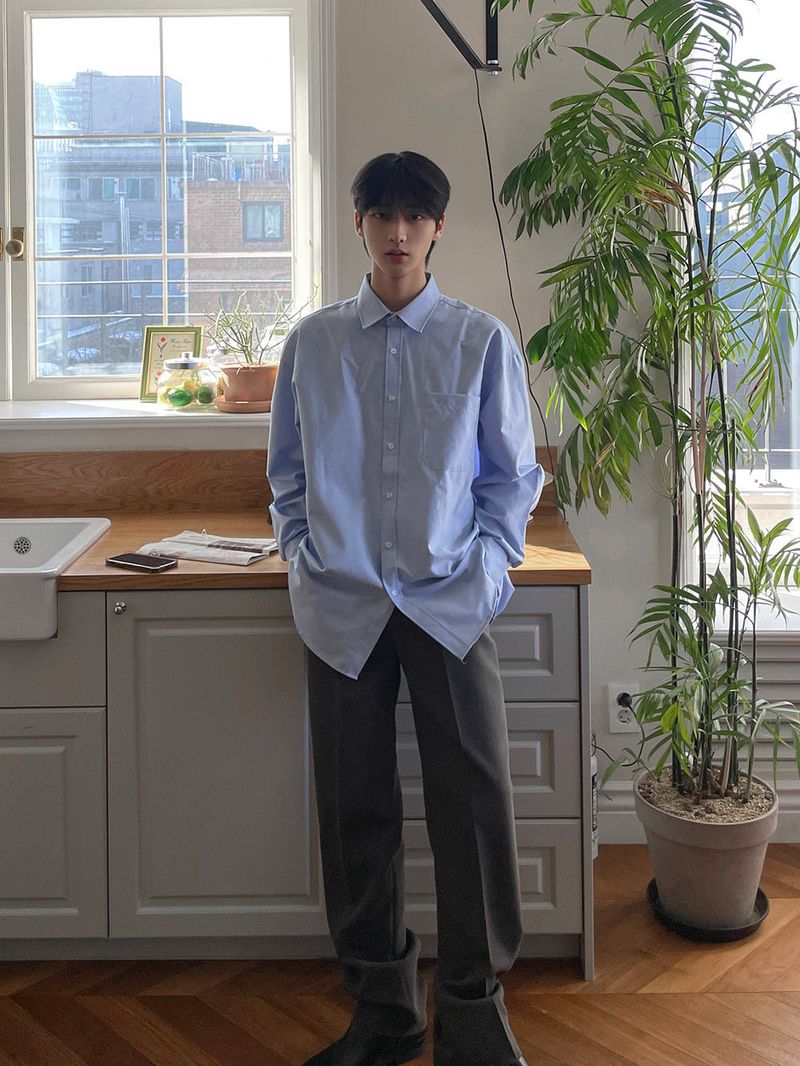 Perfect Royal Oxford Over Shirt (6color)