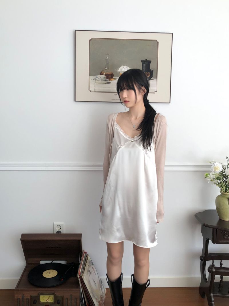Tencel V-neck cardigan (3 colors)