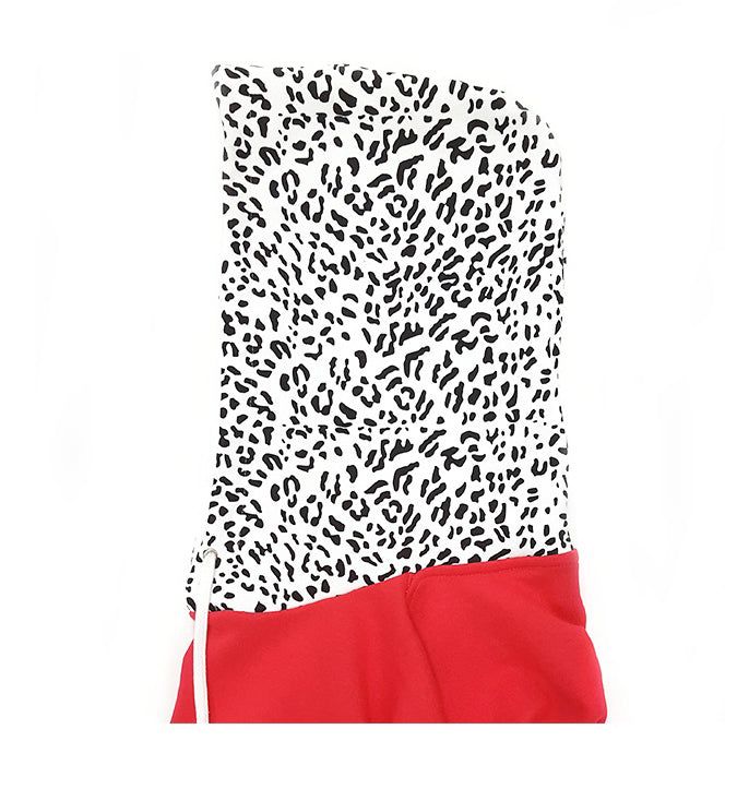 Punk leopard hoodie