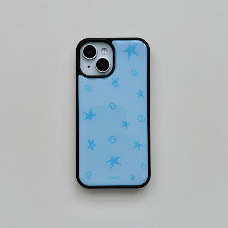 BLUE Star Candy EPOXY CASE