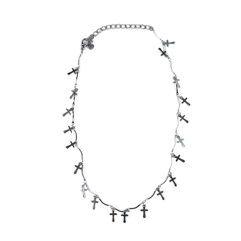 bipi（ビピ）の「cross cluster necklace（Accessories）」