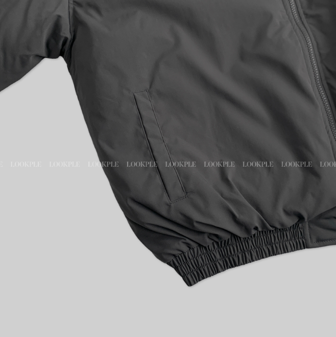 Mapper Simple Two-Way Collar Padded Jacket