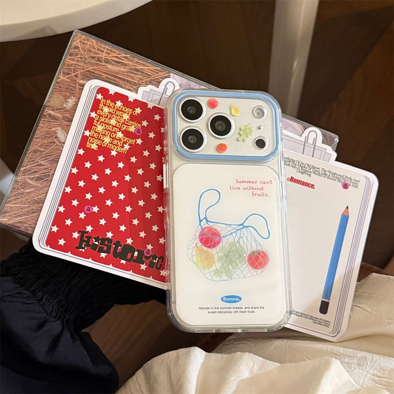 Fresh Fruit Shopping Bag iPhone Case