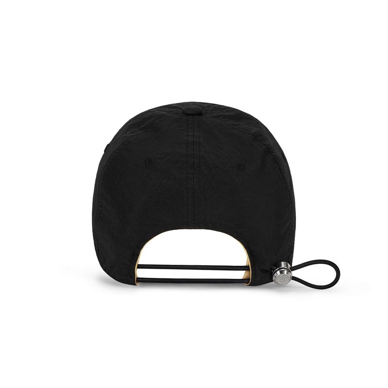 Flow VZ Nylon Stitch Patch Ball Cap Black