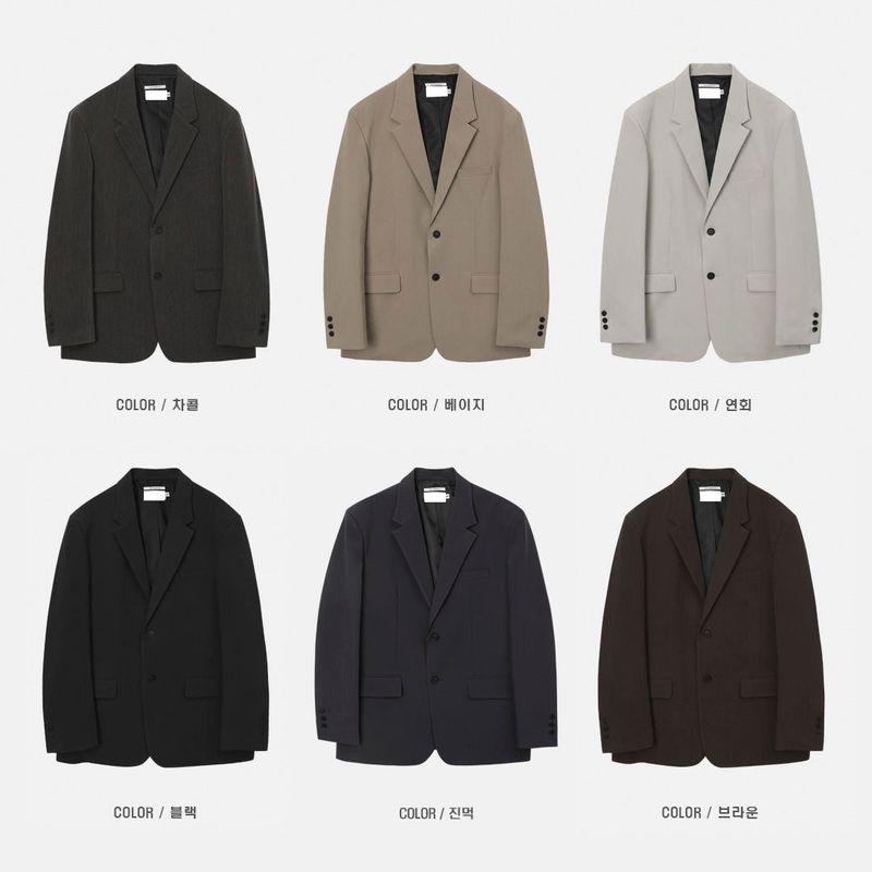 LMN LoPay Minimal Two-Burton Half Jacket (6 colors)