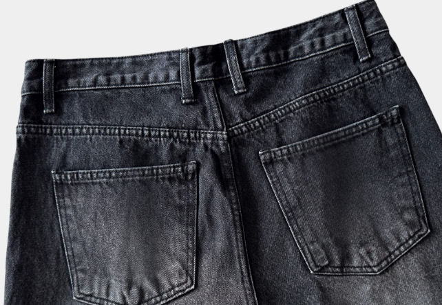 D.MADE Signature Essential Denim Wide Pants