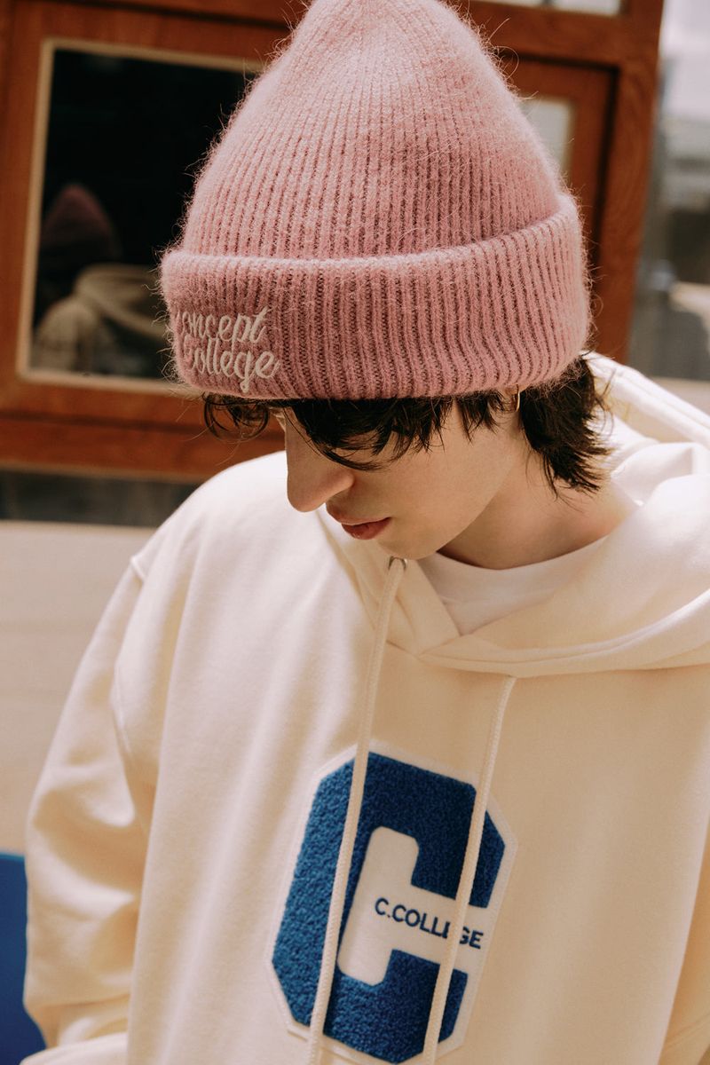 Soft Angora Light Purple Beanie [Unisex]