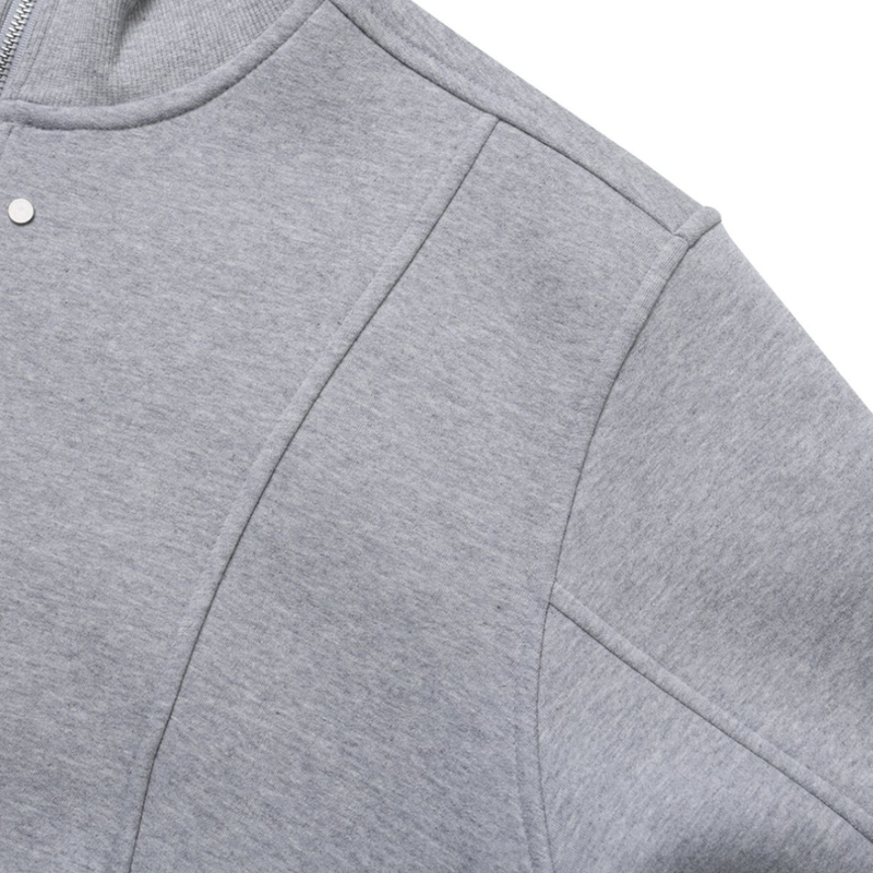 ONE-RIVET CURVED ZIP