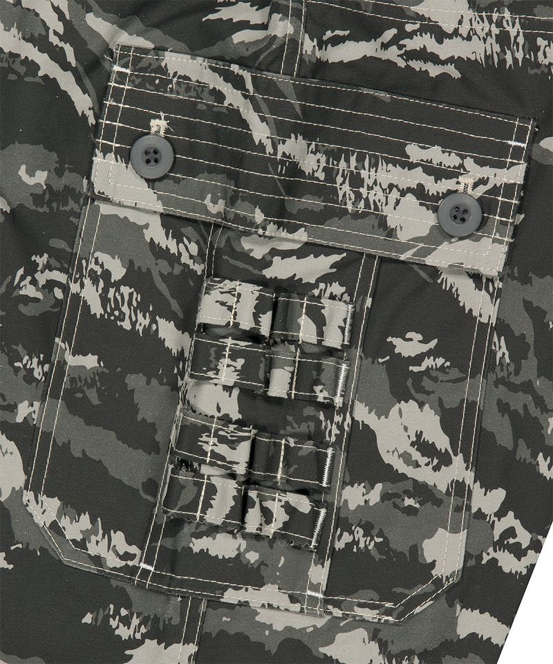 UTILITY CARGO CAMO SHORTS