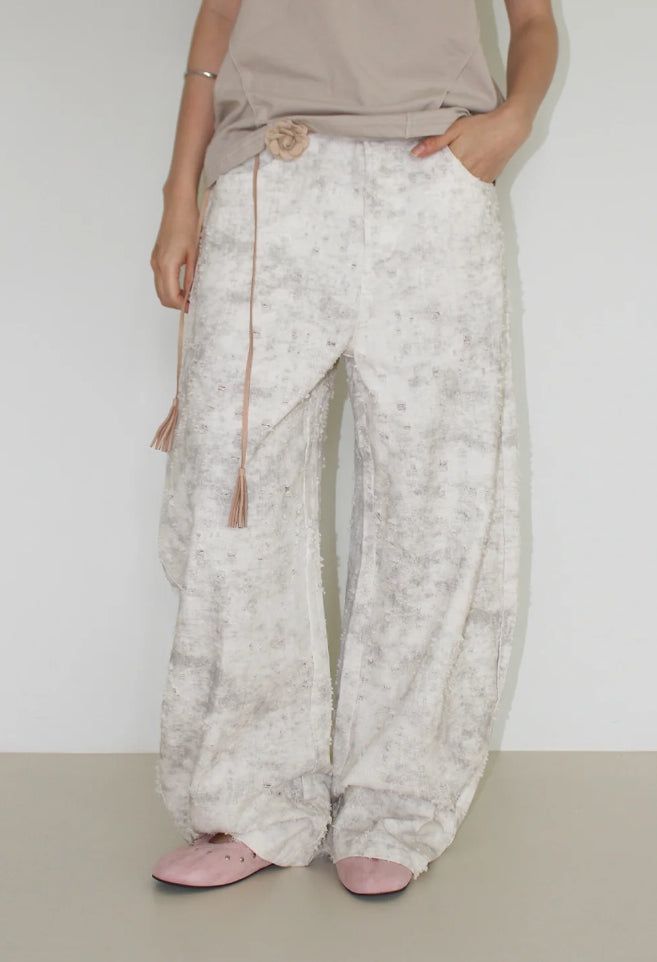 POPCORN DAMAGE PANTS