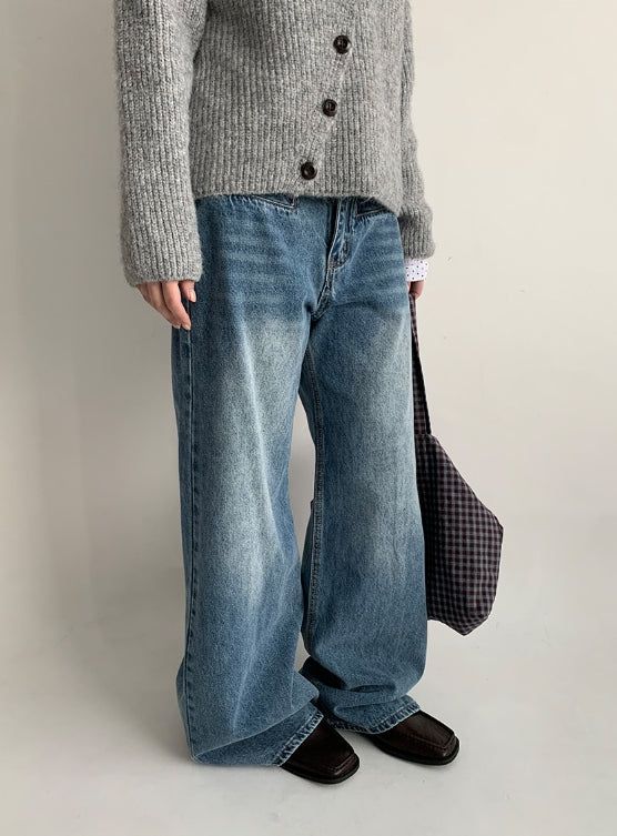 Picat Pocket Straight Denim Pants