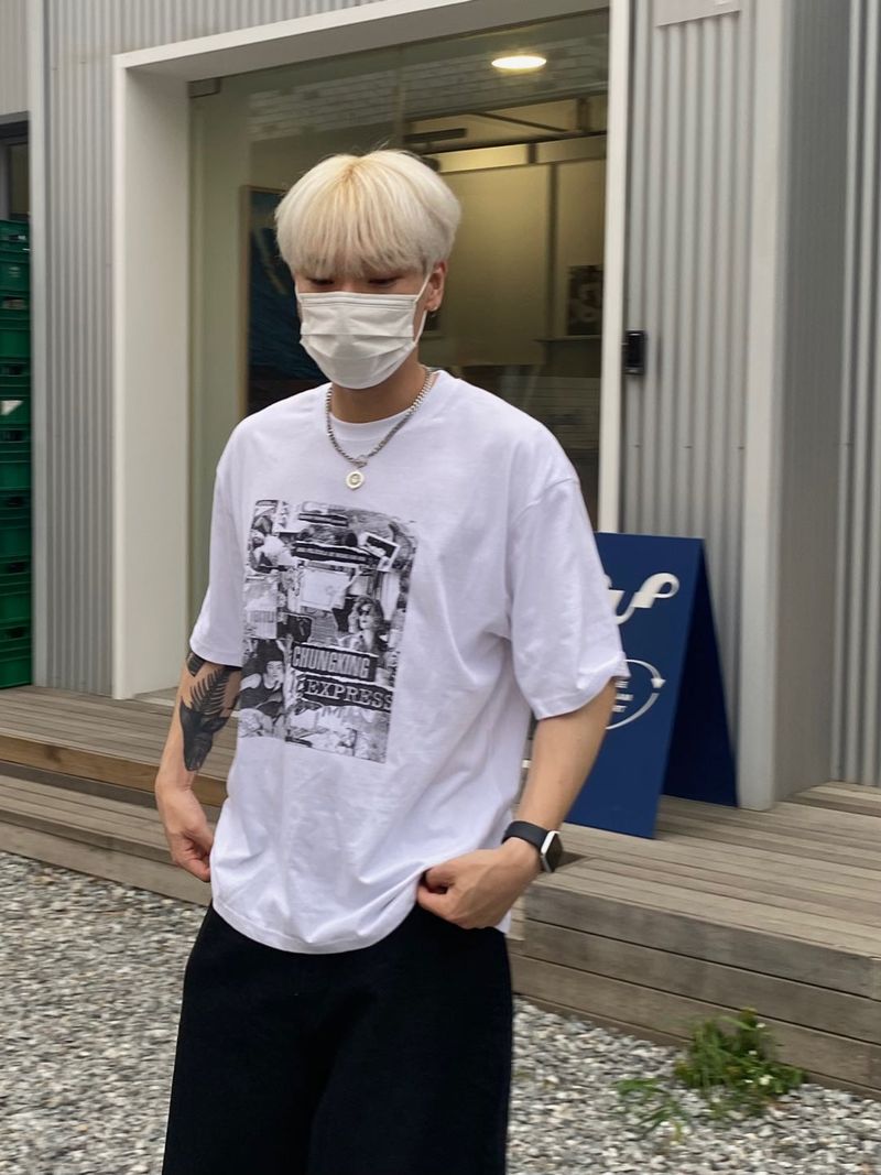 Poster Half Dyed Short Sleeve Tee 2C