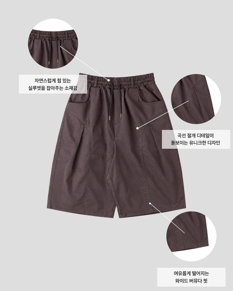 Bascro Cotton Bermuda Pants