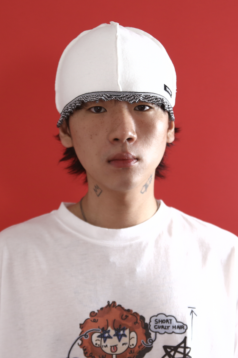 BFEEP(ビーピーピ)の「check lace beanie_white(Hats)」