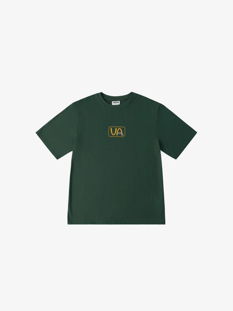 UNCMN（アンカモン）の「アイ ラブ ファスト ヌードルズ Tシャツ グリーン（トップス）」