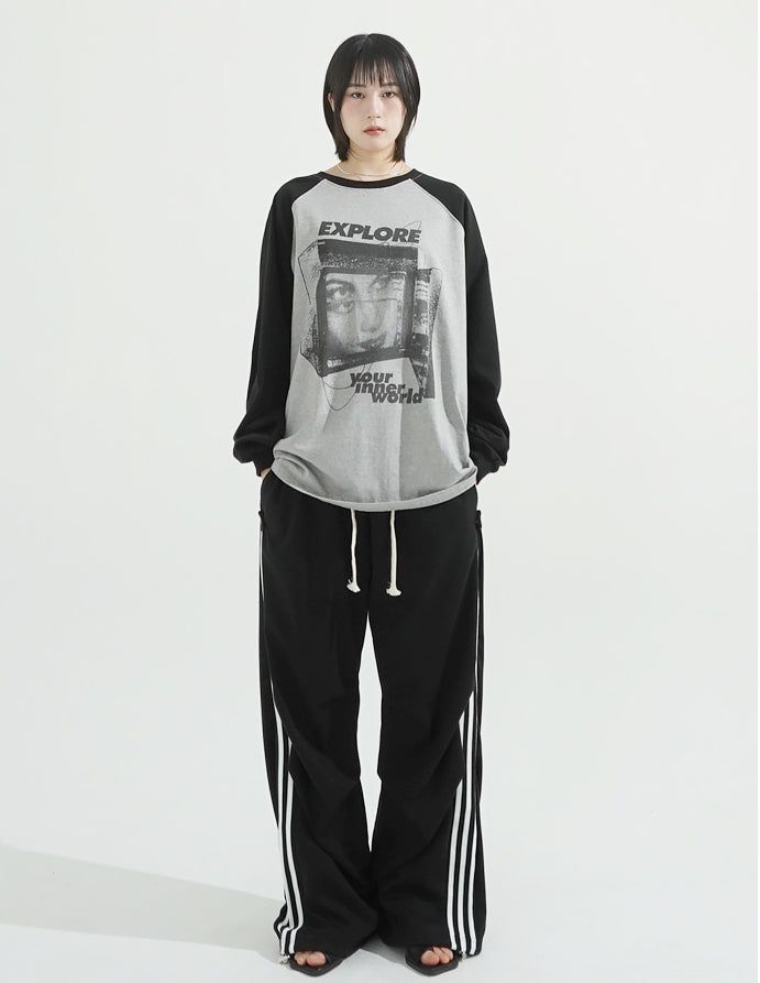 2Way side snap track pants