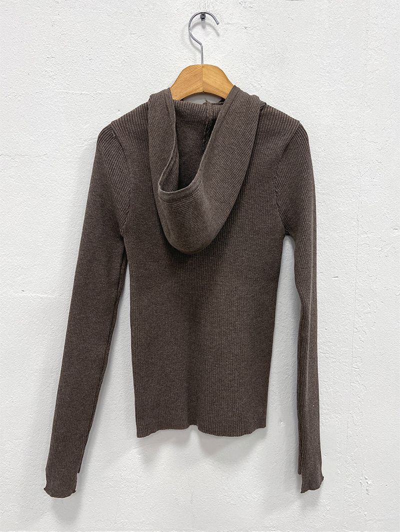 KATE HOODIE KNIT (2COLOR)
