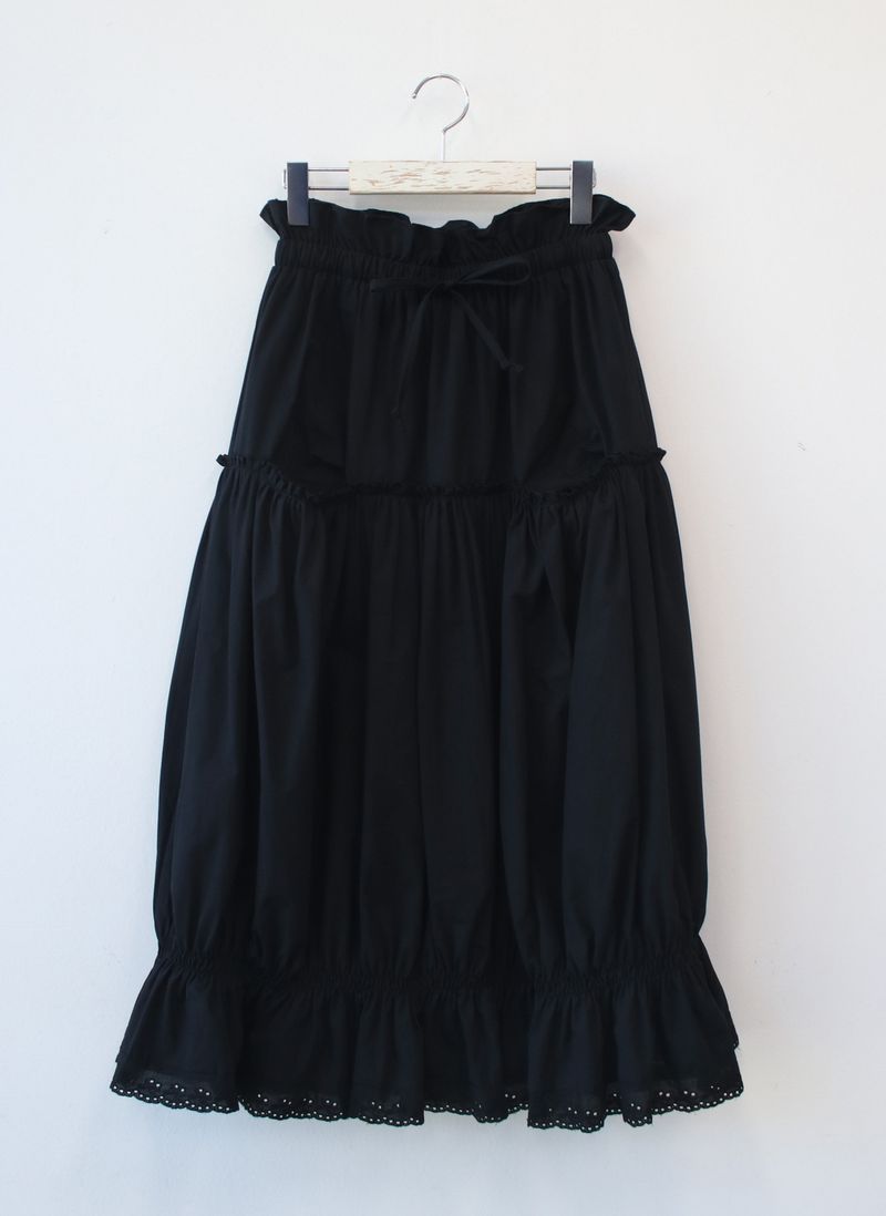 maroni shirring skirt